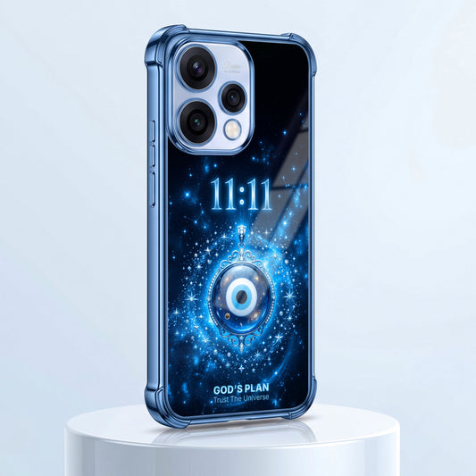 Oppo Reno 15 5G Premium God’s Plan Evil Eye Airbags Printed Back Case