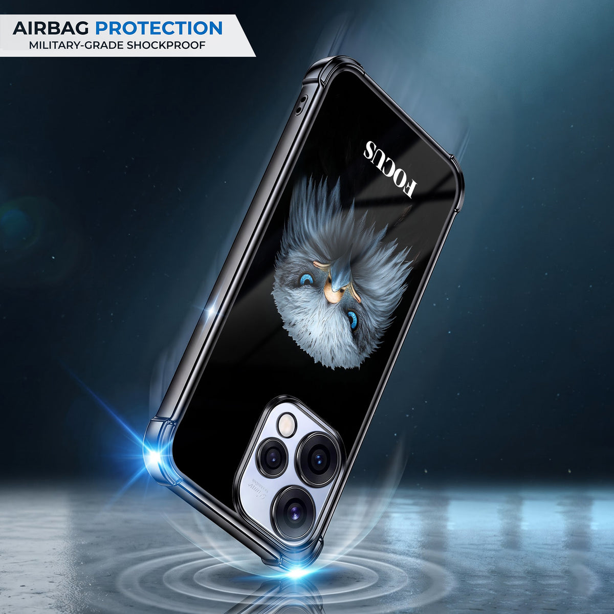 Oppo Reno 15 5G Premium Eagle Focus Airbags Printed Back Case