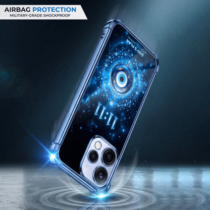 Oppo Reno 15 5G Premium God’s Plan Evil Eye Airbags Printed Back Case