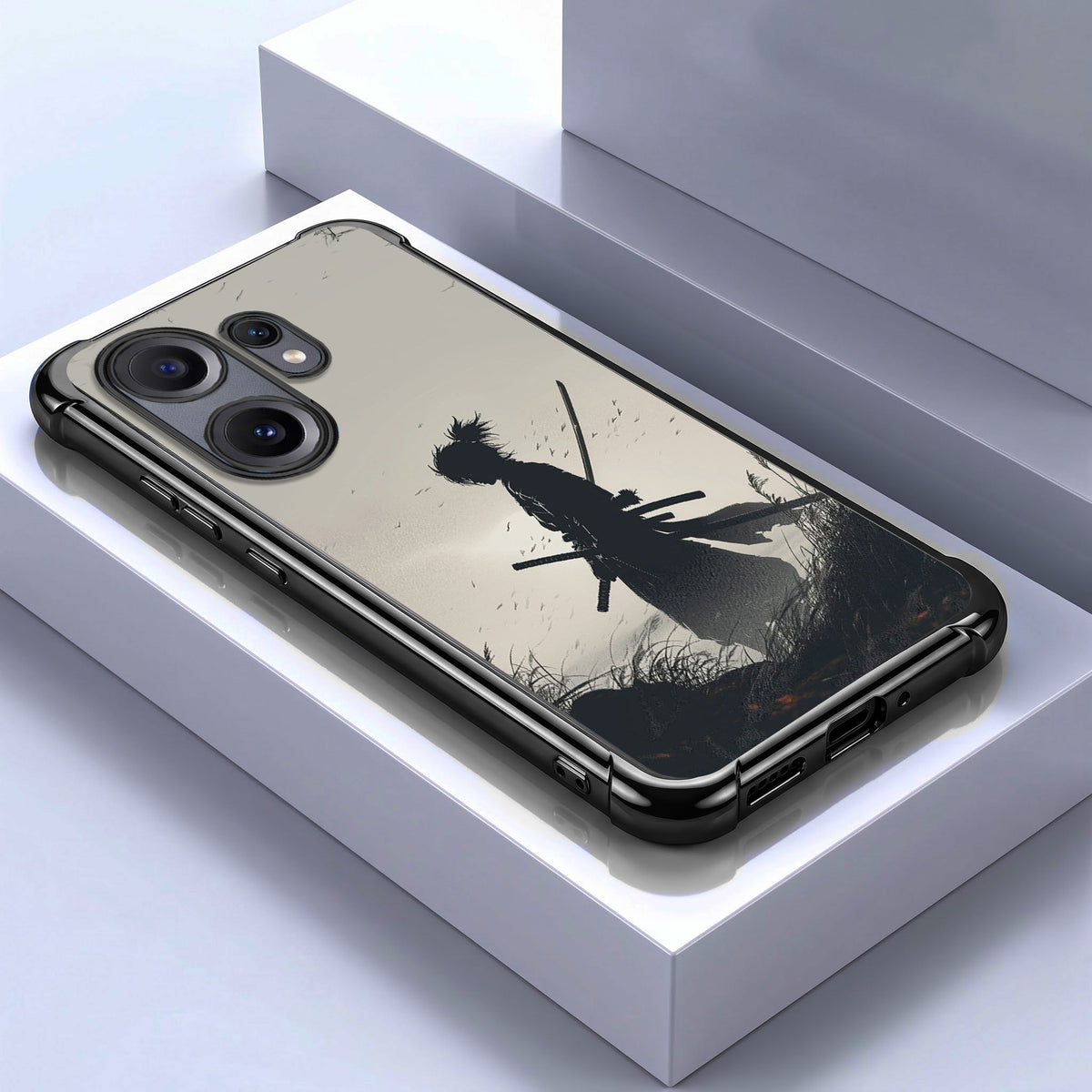 Nothing Phone 2 Pro 5G Shadow Samurai Airbags Printed Back Case