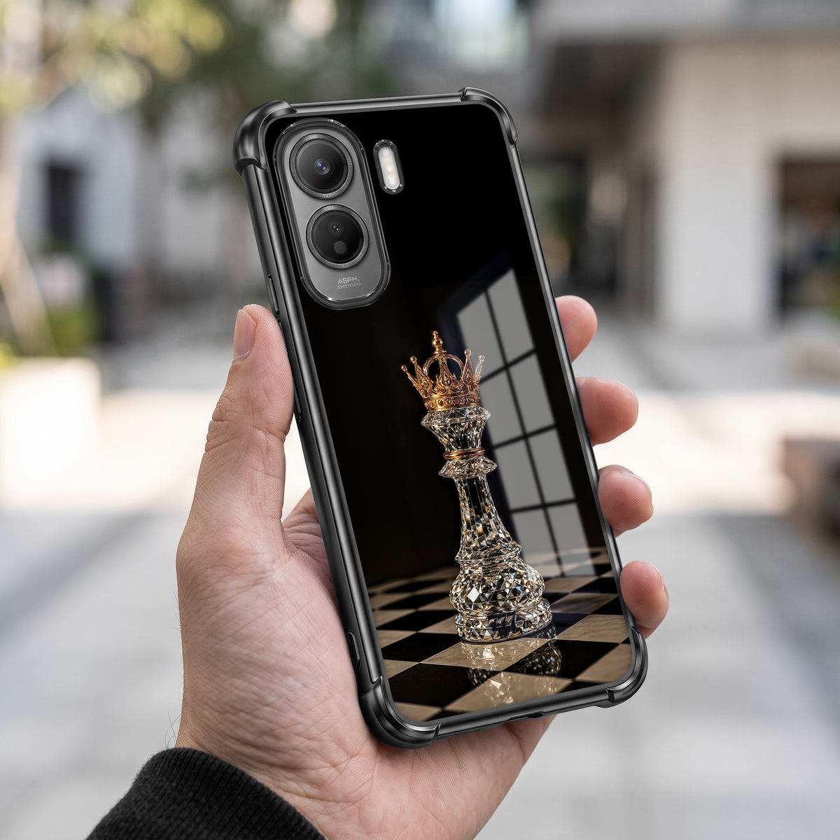 Vivo T5 Pro 5G Chess King Airbags Printed Back Case