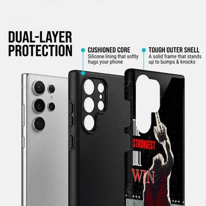 Samsung Galaxy S24 Ultra 5G The Strongest Will Win Protective Case