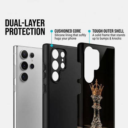 Samsung Galaxy S24 Ultra 5G Royal Chess King Proective Case