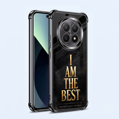 Oppo F29 5G Premium I Am The Best Gold Airbags Printed Back Case