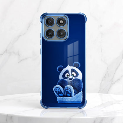Motorola Edge 60 Pro 5G Cute Panda Airbags Printed Back Case