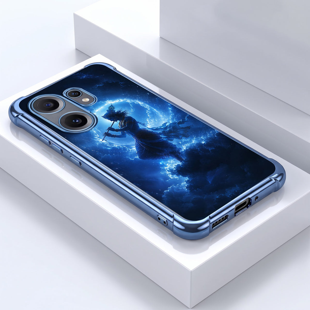 Nothing Phone 2 Pro 5G Lord Krishna Airbags Printed Back Case