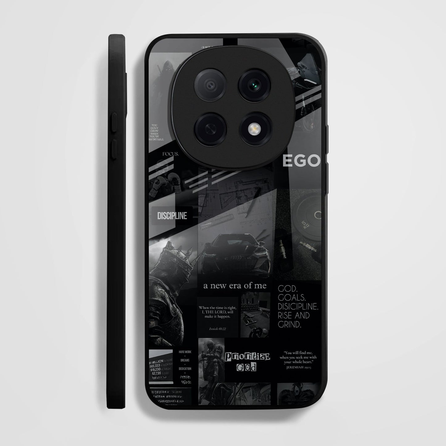 Oppo F29 Pro 5G Premium Acrylic Shockproof Glass Back Case (New Era)