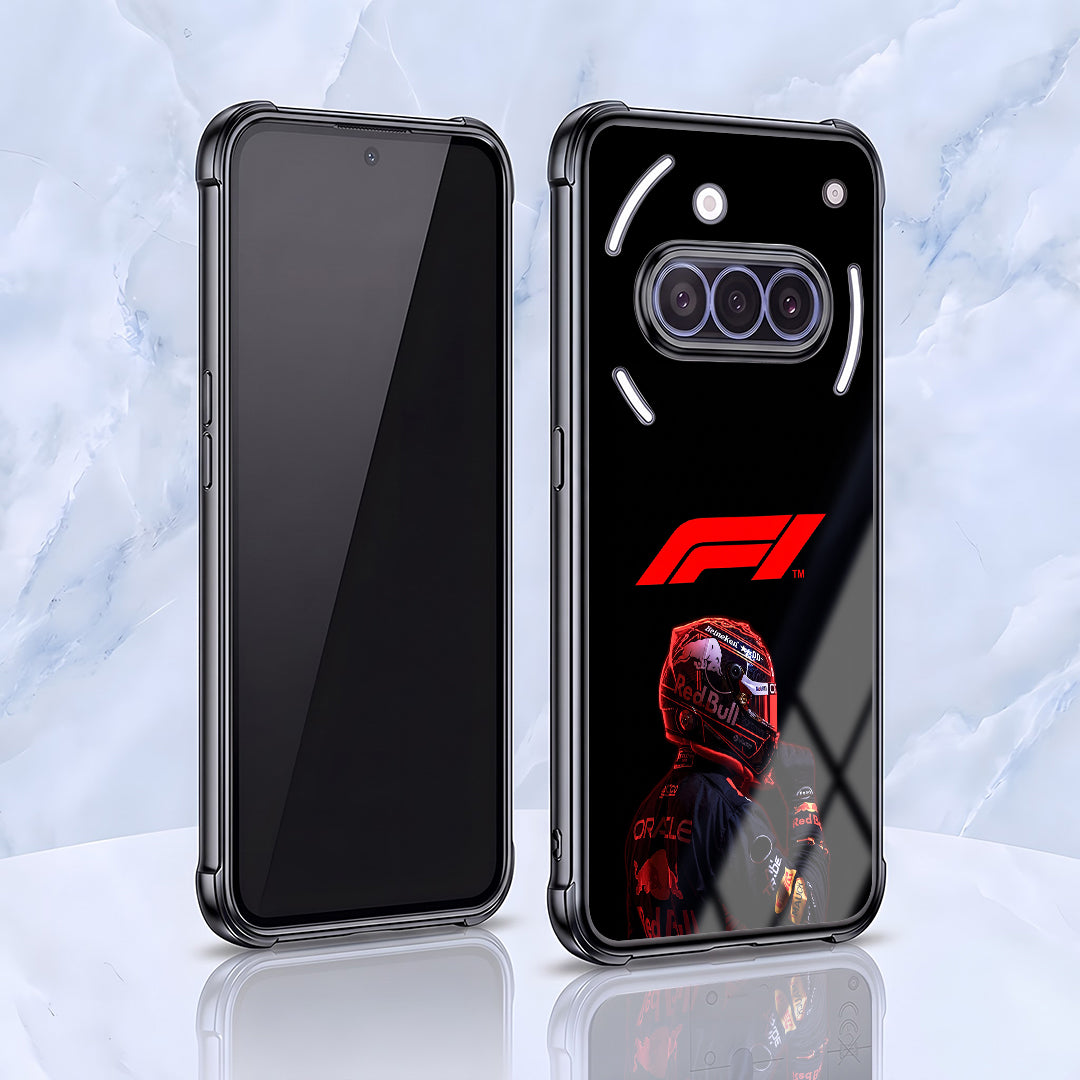 Nothing Phone 3a 5G F1 Rider Airbags Printed Back Case