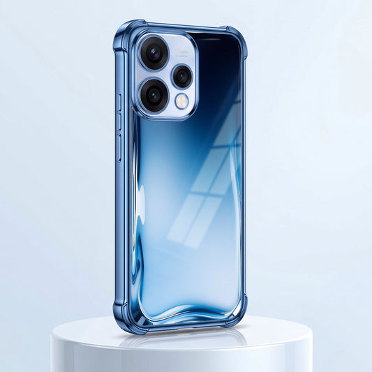 Oppo Reno 15 5G Premium Crystal Blue Airbags Printed Back Case