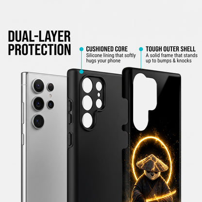 Samsung Galaxy S24 Ultra 5G Warrior Panda Protective Case