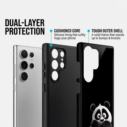 Samsung Galaxy S25 Ultra 5G Cute Panda Protective Case