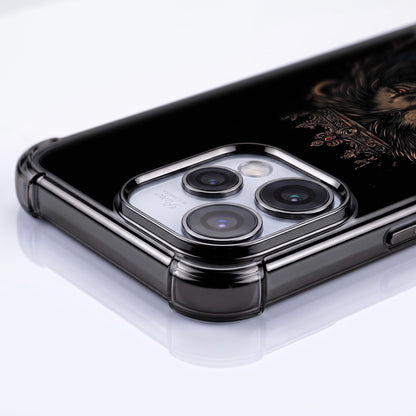 Oppo Reno 15 5G Premium Crowned Lion Airbags Printed Back Case