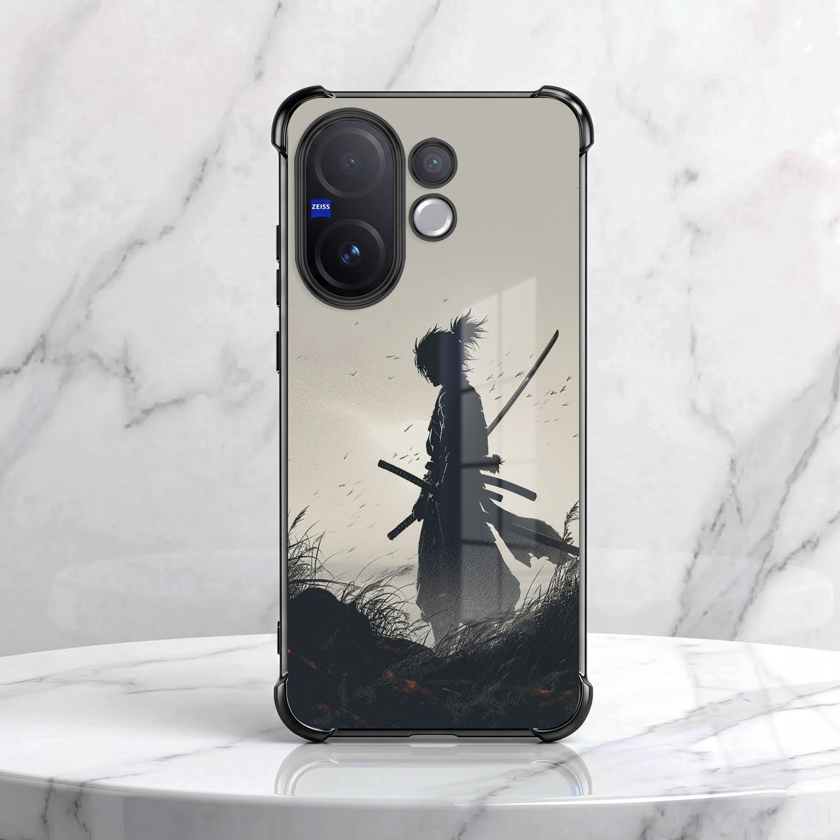 Vivo V60 5G Shadow Samurai Airbags Printed Back Case