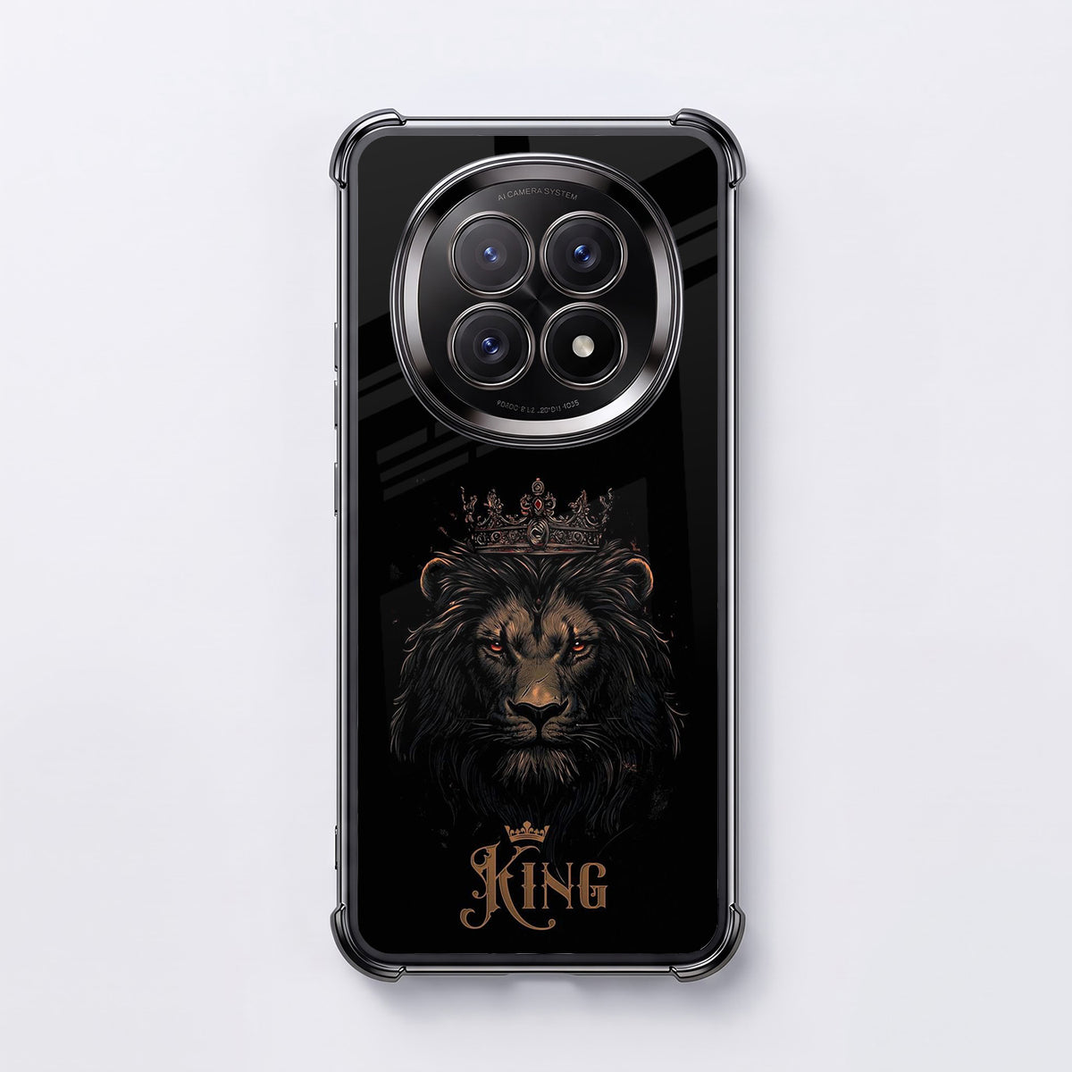 Oppo F29 5G Premium Crowned Lion Airbags Printed Back Case