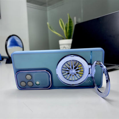 Vivo V30 Pro 5G Luxury Metal Camera Ring Protective Stress Buster Wheel 2.0 Back Cover