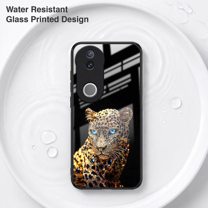 Vivo V50 5G Panther Acrylic Glass Back Case