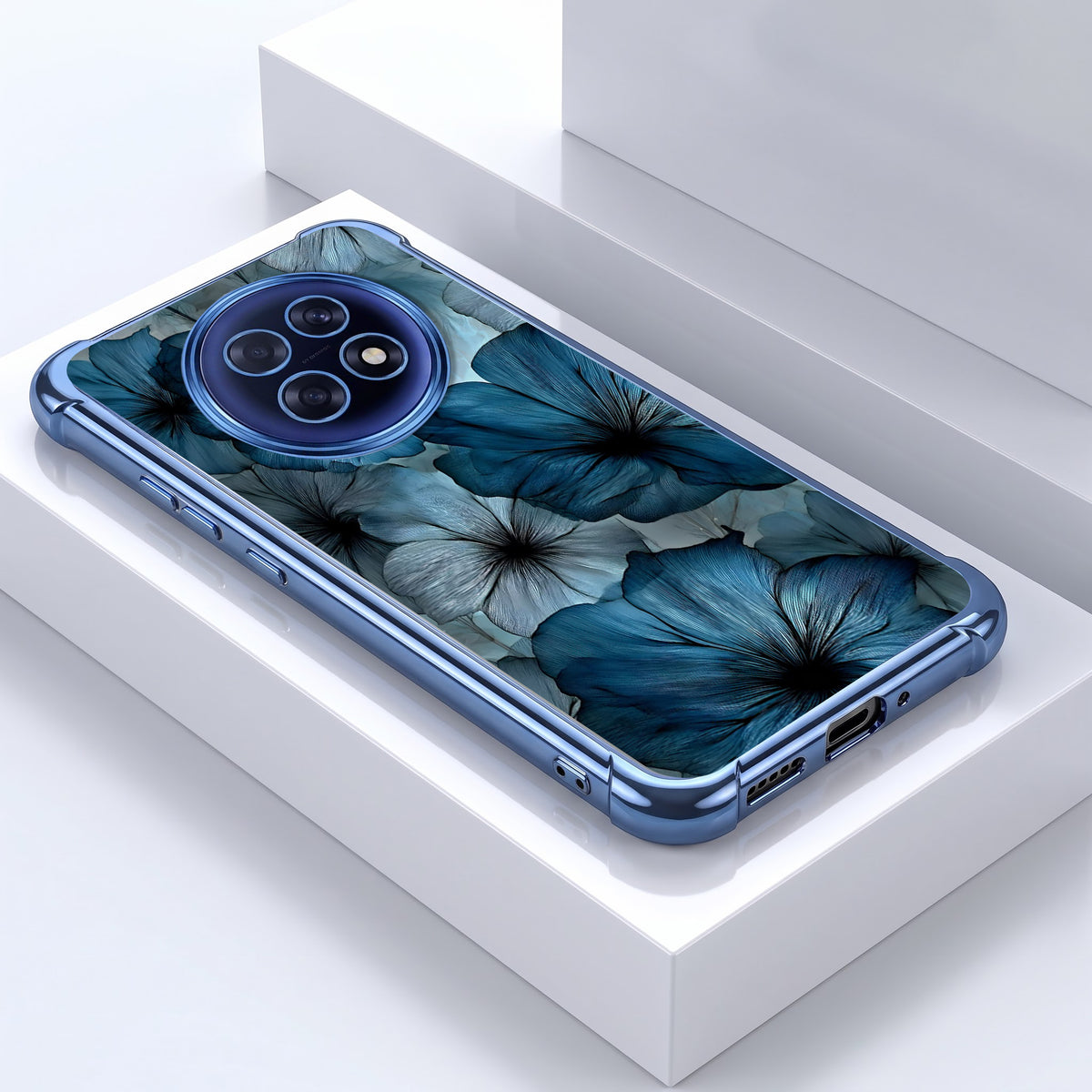 Oppo F31 Pro+ 5G Anemone Floral Airbags Printed Back Case