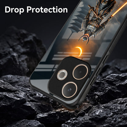Oppo A5 Pro 5G Samurai Warrior Acrylic Glass Back Case