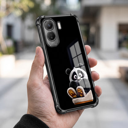 Vivo T5 Pro 5G Cute Panda Airbags Printed Back Case