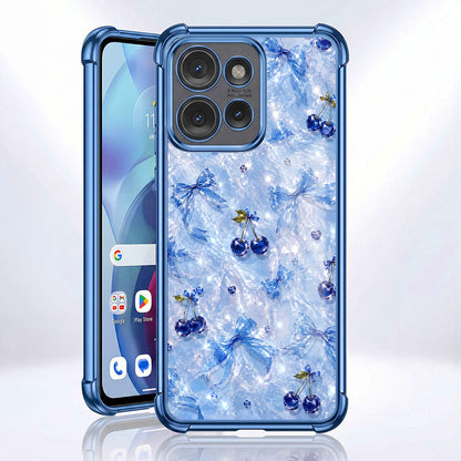 Motorola Edge 50 Neo 5G Blue Cherry Airbags Printed Back Case