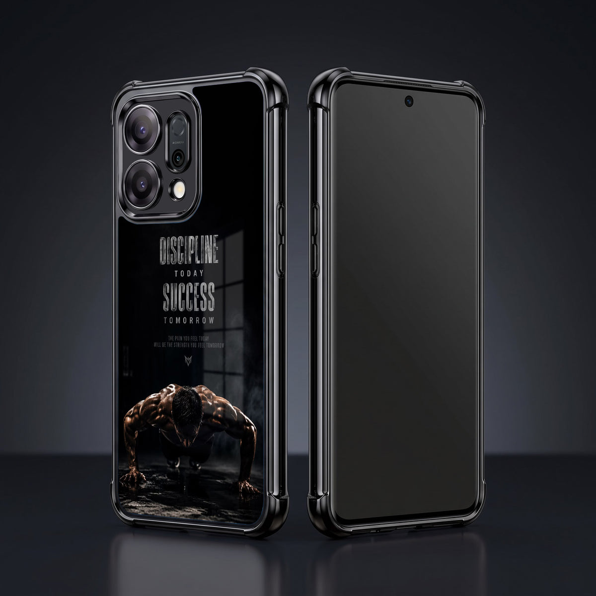 Oppo Reno 14 5G Premium Discipline Today Airbags Printed Back Case