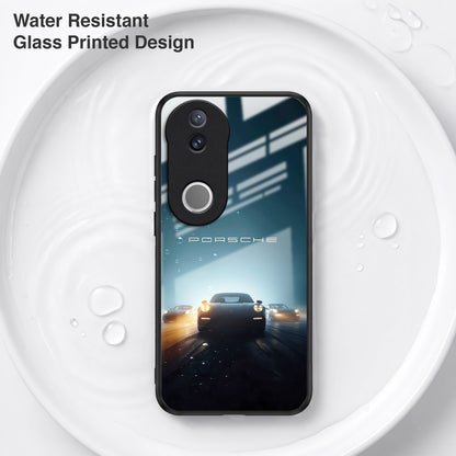 Vivo V50 5G Porsche Acrylic Glass Back Case
