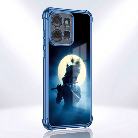 Motorola Edge 50 5G Midnight Krishna Airbags Printed Back Case