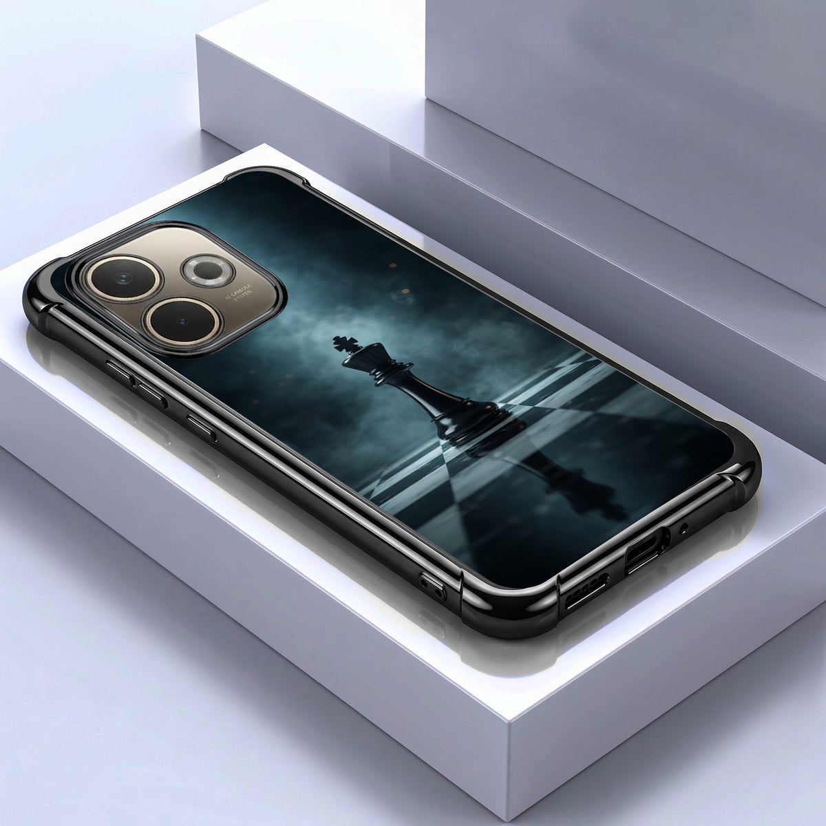 Oppo A5 Pro 5G Checkmate Airbags Printed Back Case