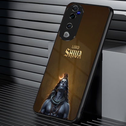 Vivo V40 Pro Lord Shiva Acrylic Glass Back Case
