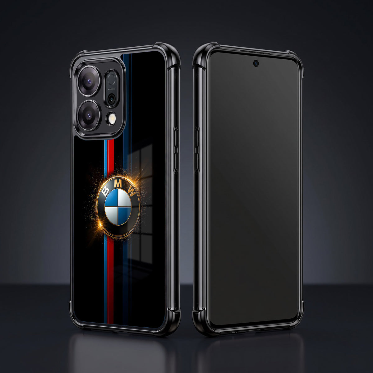 Oppo Reno 14 5G Premium BMW Logo Airbags Printed Back Case