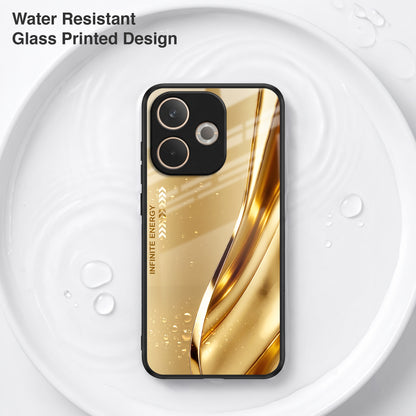 Oppo A5 Pro 5G Luxury Infinity Energy Acrylic Glass Back Case