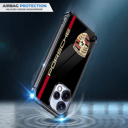 Oppo Reno 15 5G Premium Porsche Logo Airbags Printed Back Case