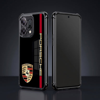 Oppo Reno 14 5G Premium Porsche Logo Airbags Printed Back Case