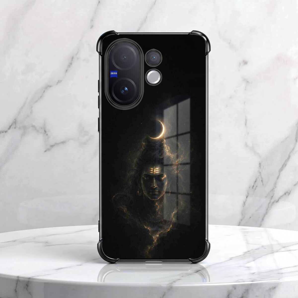 Vivo V60 5G Divine Mahadev Airbags Printed Back Case