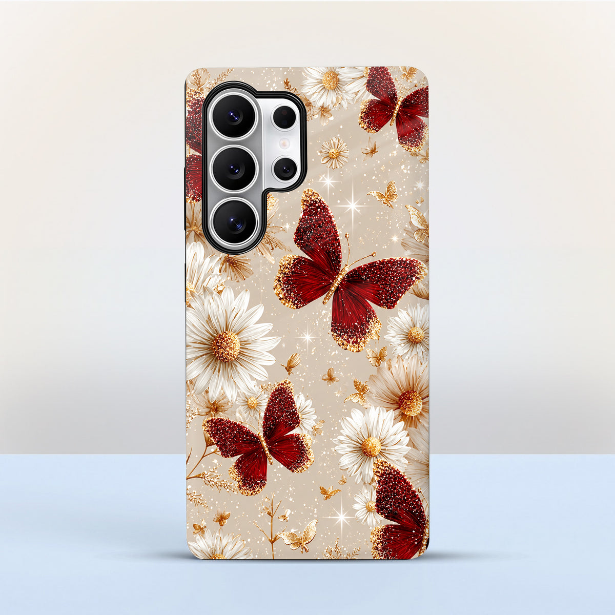 Samsung Galaxy S24 Ultra 5G Butterfly Floral Protective Case