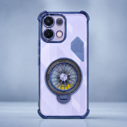Oppo K13 5G Stress Buster Wheel Shockproof Airbag Heat-Dissipation Case