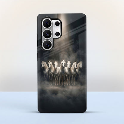 Samsung Galaxy S24 Ultra 5G Running Horses Protective Cases