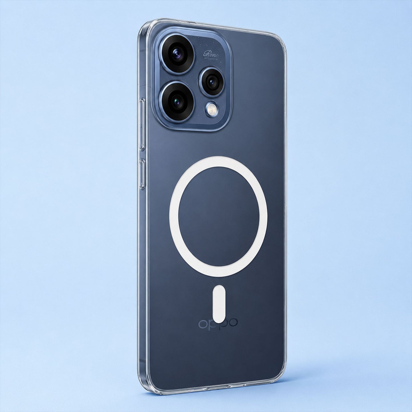 Oppo Reno 15 5G Clear Anti-Yellow MagSafe Protective Case