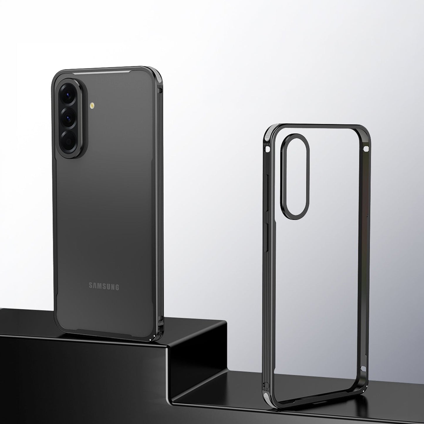 Samsung Galaxy A36 5G Aluminium Metal Frame Case With Metal Camera Lens Protection (Buy 1 Get 1 Surprise Cover)
