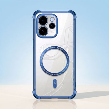 Oppo Reno 15 Pro Mini 5G Premium Magnetic MagSafe Shockproof Airbag Case (2.O)