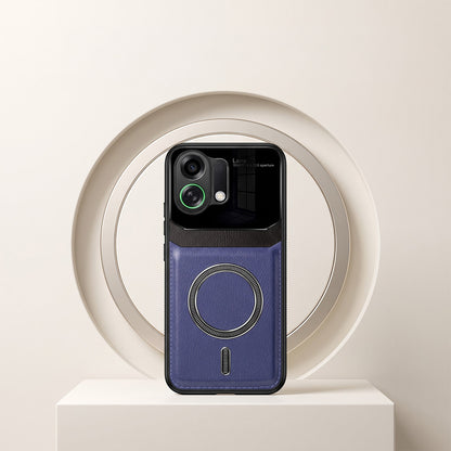 Oppo K13 Turbo 5G Premium Magsafe Magnetic Leather Lens Protective Case
