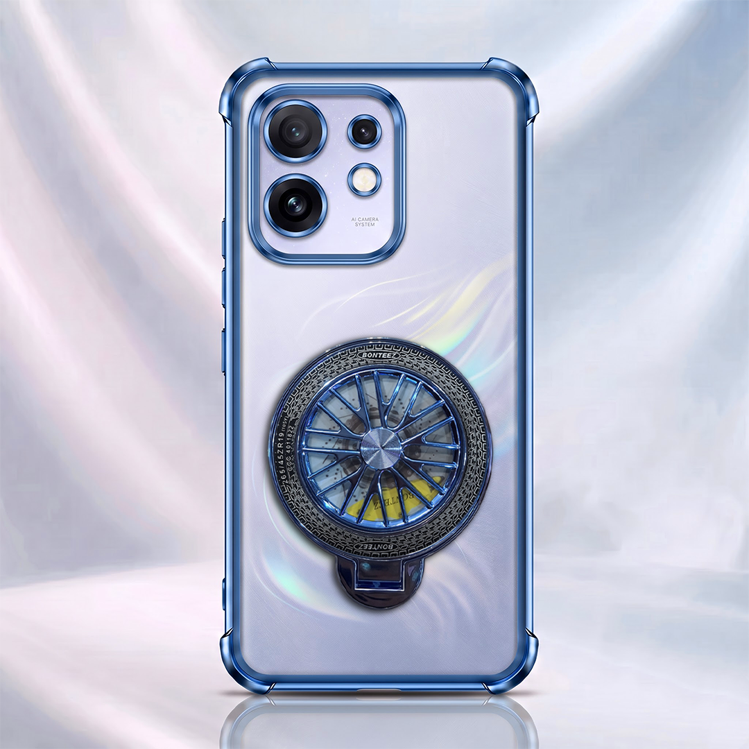 Oppo Reno 16 5G Premium Stress Buster Wheel Rotating Shockproof Airbags Case