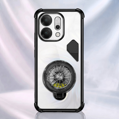 Oppo Reno 14 5G Stress Buster Wheel Shockproof Airbag Heat-Dissipation Case
