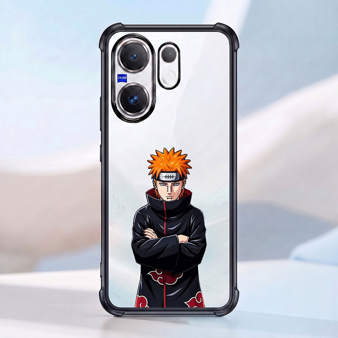 Vivo X200 FE 5G Premium 3D Spot UV Anime Sticker Shockproof Airbags Case