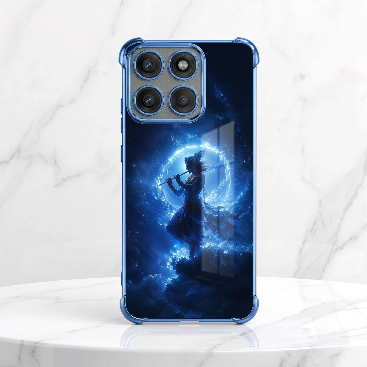 Motorola Edge 60 Pro 5G Lord Krishna Airbags Printed Back Case