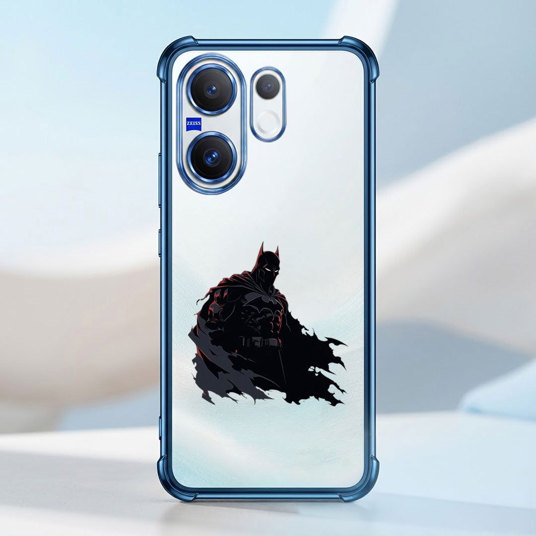 Vivo X200 FE 5G Premium 3D Spot UV Batman Sticker Shockproof Airbags Case