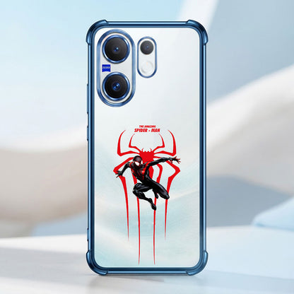 Vivo X200 FE 5G Premium 3D Spot UV Amazing Spider-Man Sticker Shockproof Airbags Case
