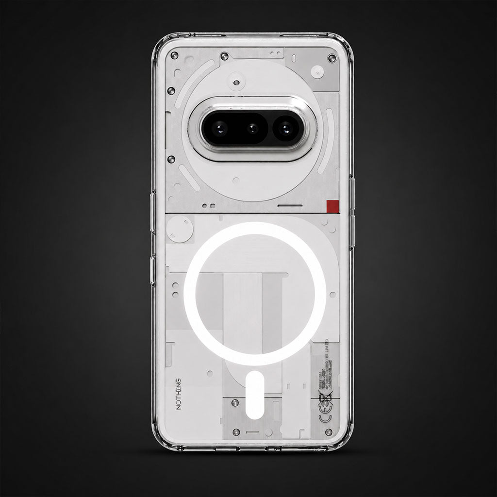 Nothing Phone 3a 5G Clear Anti-Yellow MagSafe Protective Case