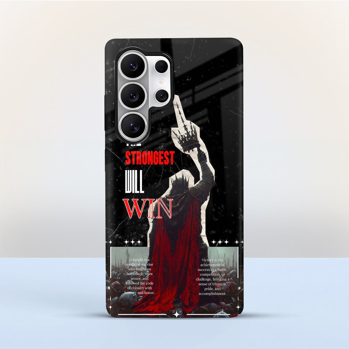 Samsung Galaxy S24 Ultra 5G The Strongest Will Win Protective Case