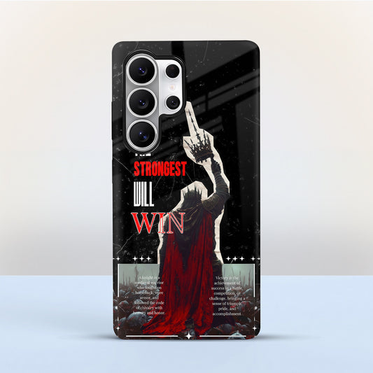 Samsung Galaxy S25 Ultra 5G The Strongest Will Win Protective Case